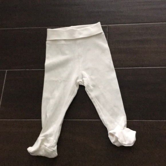 h&m footed baby pants